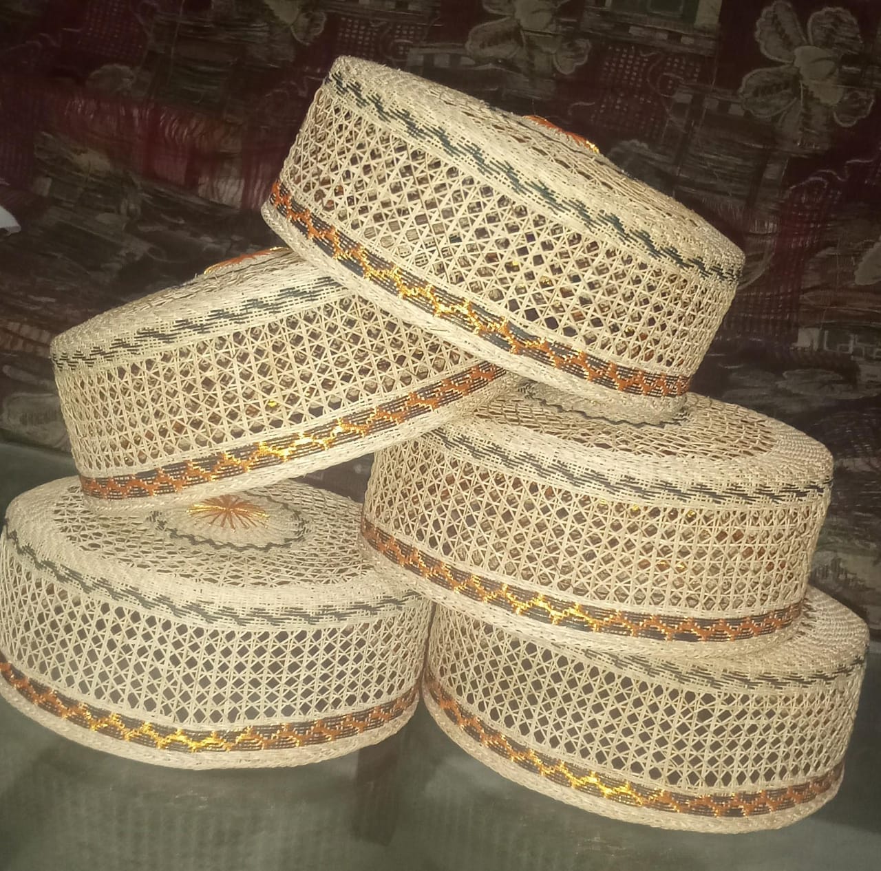 Songkok Lontarak Appi Benang Emas